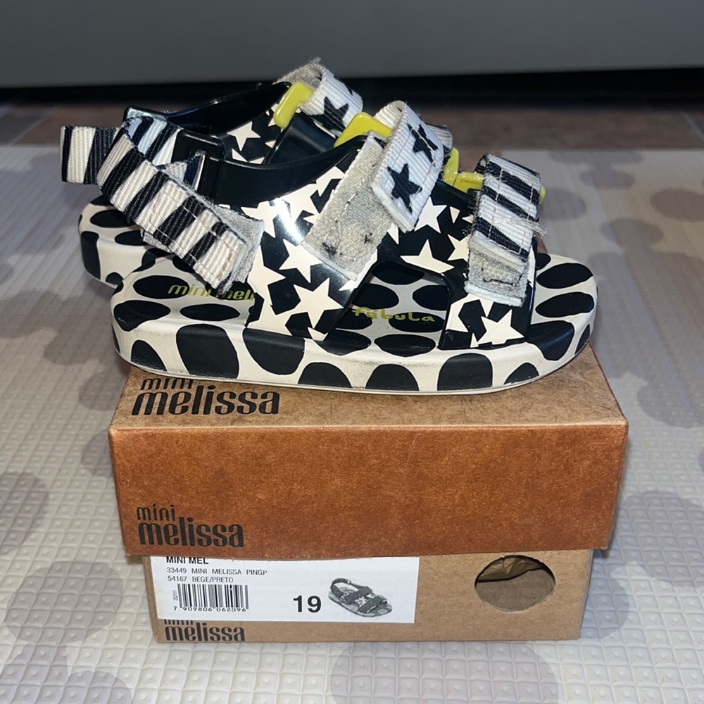 Mini Melissa Sandals Infant Size 6c